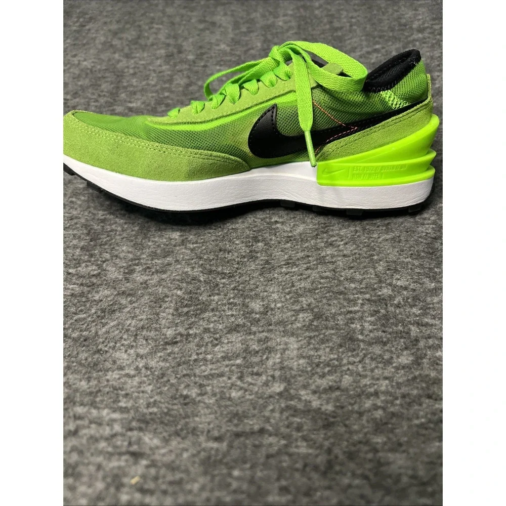 Nike‎ Waffle One Electric Green Shoes/Sneakers DC0481-300- SZ 4Y Womens 5.5